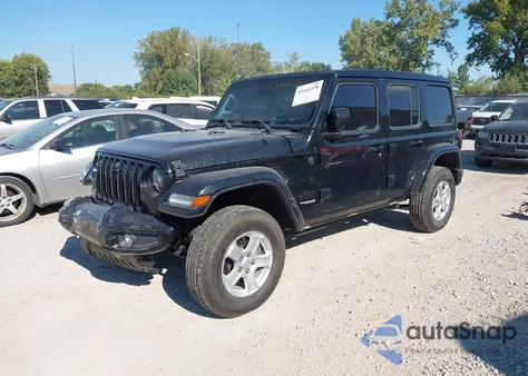 2021 Jeep Wrangler Unlimited High Altitude 4X4 from USA, damaged, VIN 1C4HJXEG5MW595591